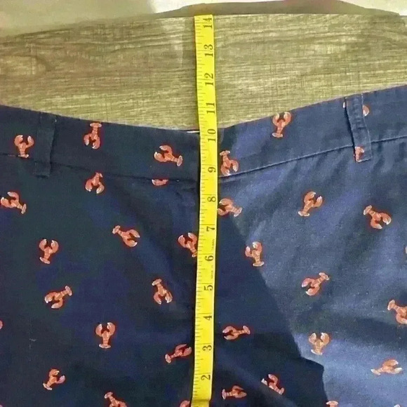 J. Crew 5" classic chino shorts With Lobster Detail In Navy Size 12 - Picture 9 of 11